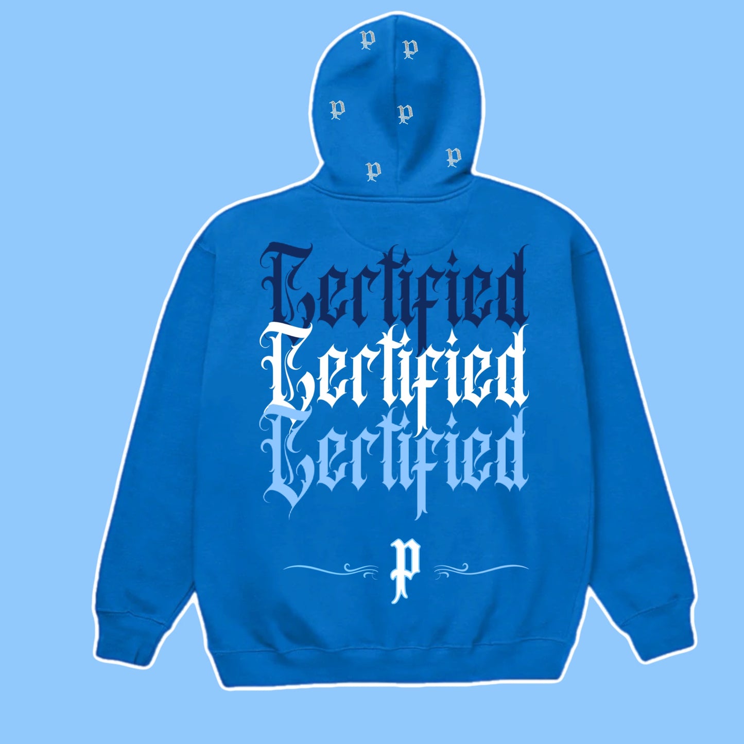 Certified P Rhinestone Hoodie