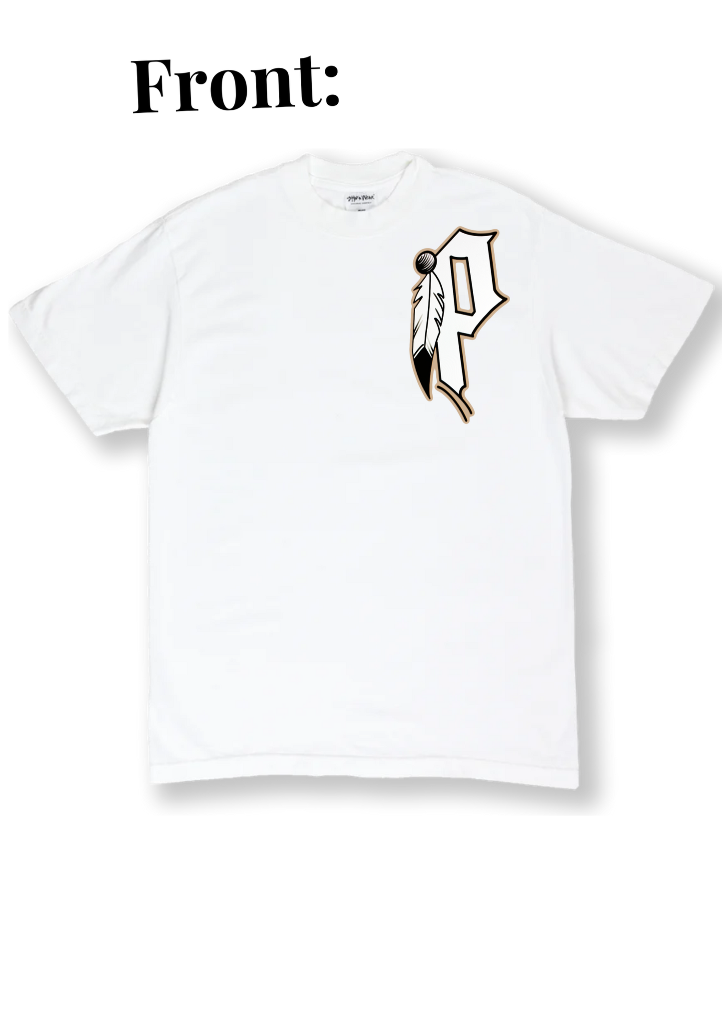 White Latte Logo Tee