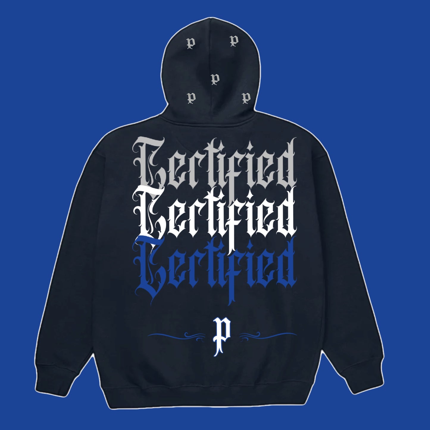 Certified P Rhinestone Hoodie
