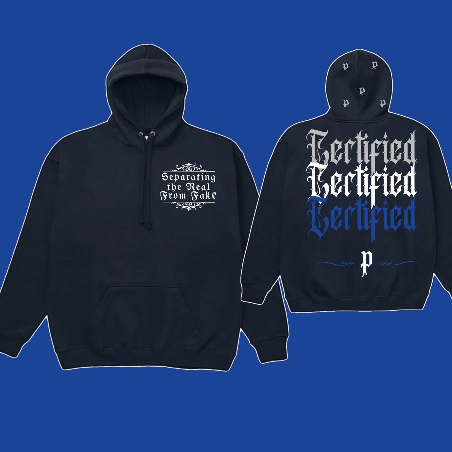 Certified P Rhinestone Hoodie